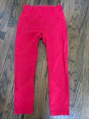 Lululemon 7/8 tights leggings with side pockets